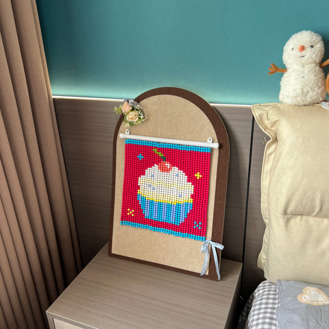 DIY Sweet Cake Beaded Curtain Kit by Arteora