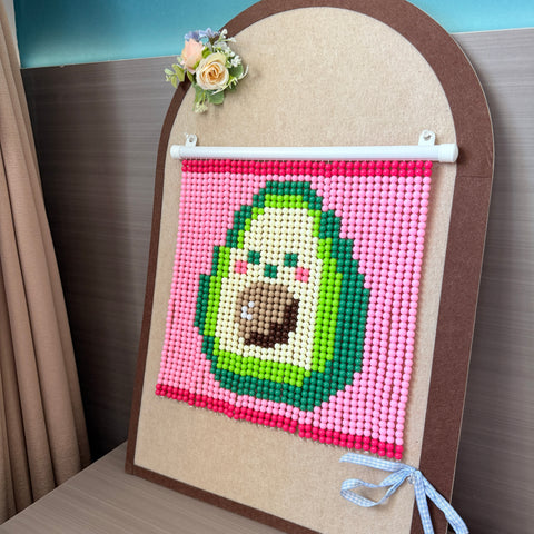 DIY Avocado Beaded Curtain Kit by Arteora