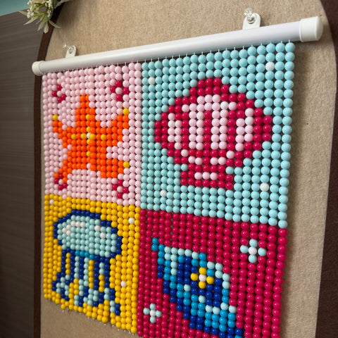 DIY Ocean Beaded Curtain Kit by Arteora
