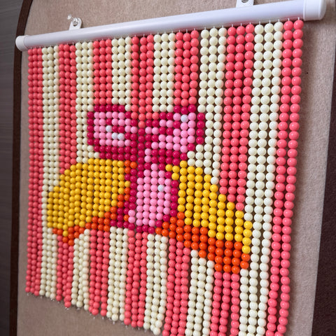 DIY Croissant Beaded Curtain Kit by Arteora