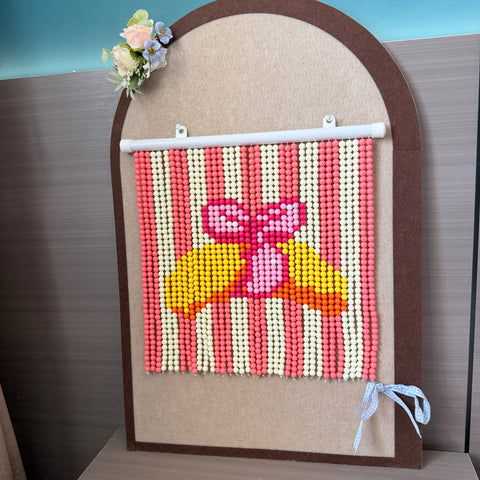 DIY Croissant Beaded Curtain Kit by Arteora