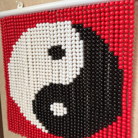DIY Bagua array Beaded Curtain Kit by Arteora