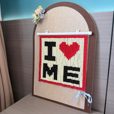 DIY LOVE  Beaded Curtain Kit by Arteora