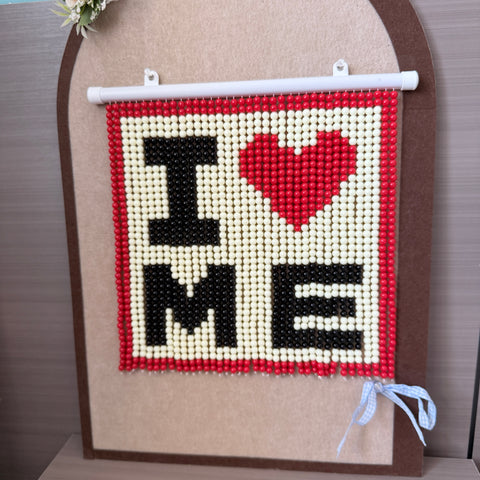 DIY LOVE  Beaded Curtain Kit by Arteora