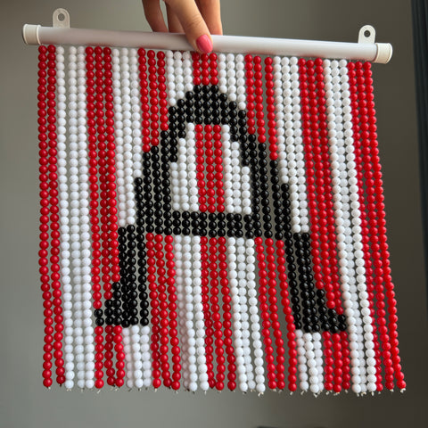 DIY Customizable letters Beaded Curtain Kit by Arteora