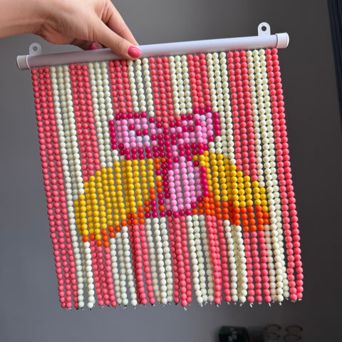 DIY Croissant Beaded Curtain Kit by Arteora