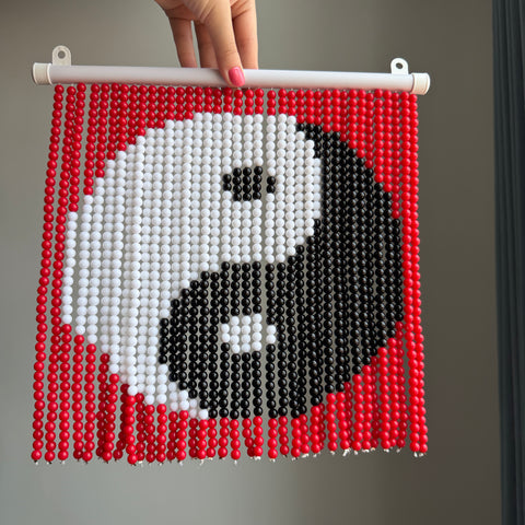 DIY Bagua array Beaded Curtain Kit by Arteora