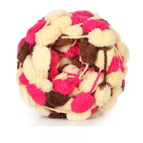 Variegated Pompom Yarn