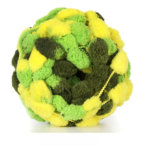 Variegated Pompom Yarn