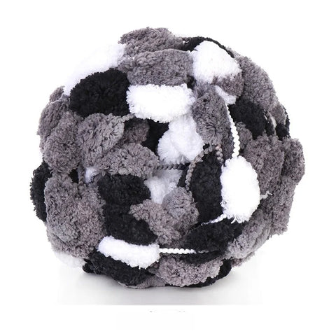 Variegated Pompom Yarn