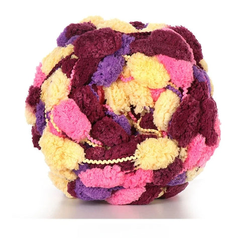 Variegated Pompom Yarn