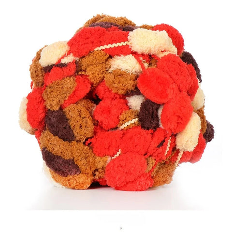 Variegated Pompom Yarn