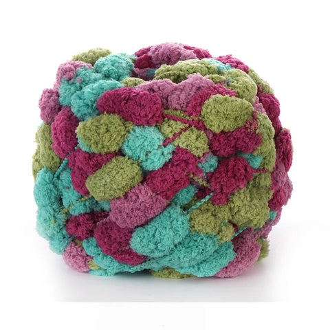 Variegated Pompom Yarn