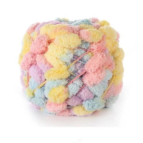 Variegated Pompom Yarn