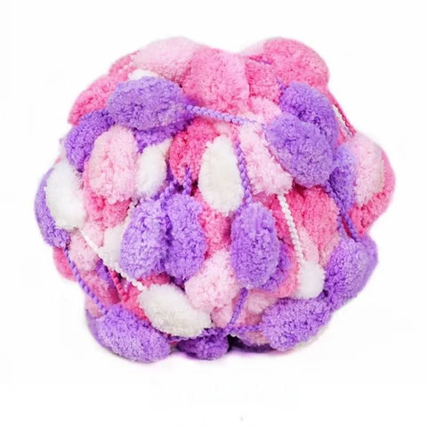 Variegated Pompom Yarn