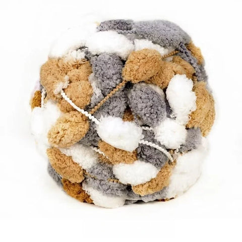 Variegated Pompom Yarn