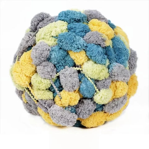 Variegated Pompom Yarn