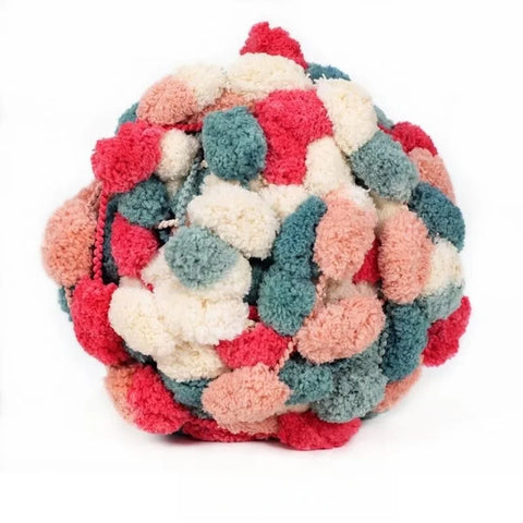 Variegated Pompom Yarn