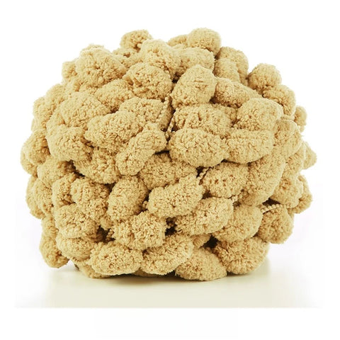 Solid-color Pompom Yarn