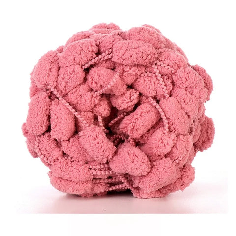 Solid-color Pompom Yarn