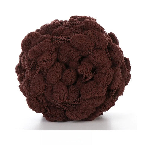 Solid-color Pompom Yarn