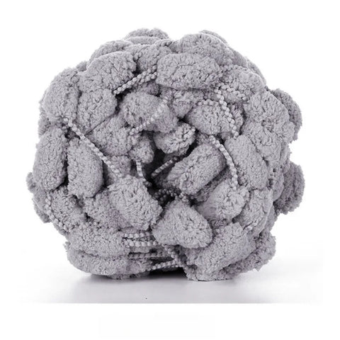 Solid-color Pompom Yarn
