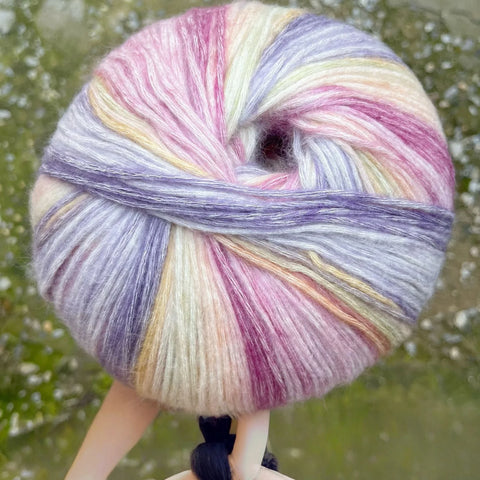 Space-dyed yarn
