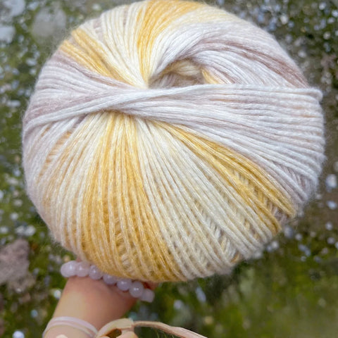 Space-dyed yarn