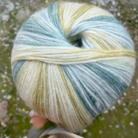 Space-dyed yarn