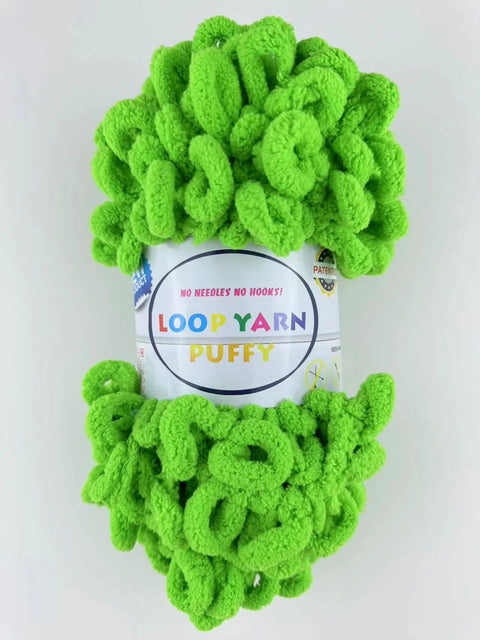 Finger loop yarn