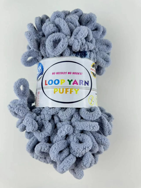 Finger loop yarn
