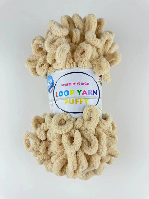 Finger loop yarn