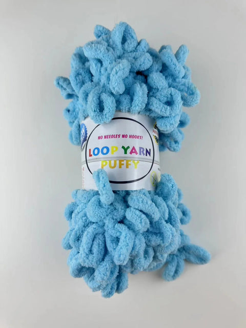 Finger loop yarn