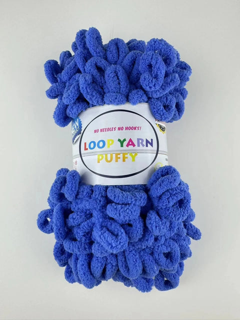 Finger loop yarn