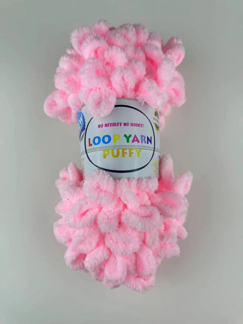 Finger loop yarn