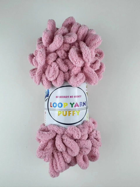 Finger loop yarn
