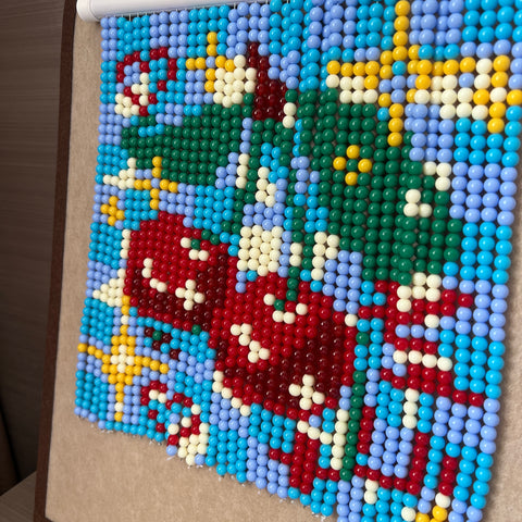 DIY Cherry Beaded Curtain Kit by Arteora