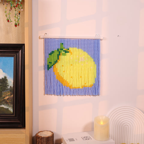 DIY Lemon Beaded Curtain Kit by Arteora