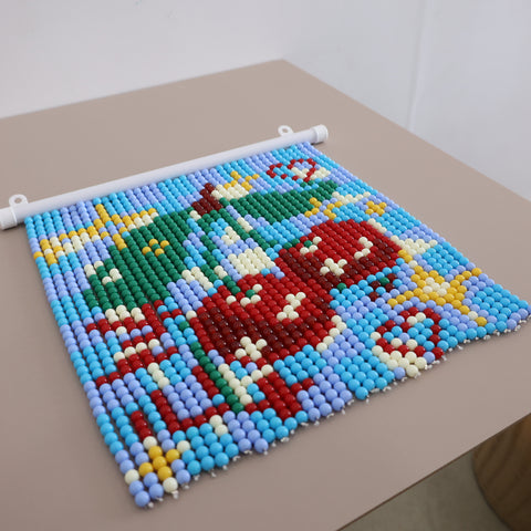 DIY Cherry Beaded Curtain Kit by Arteora