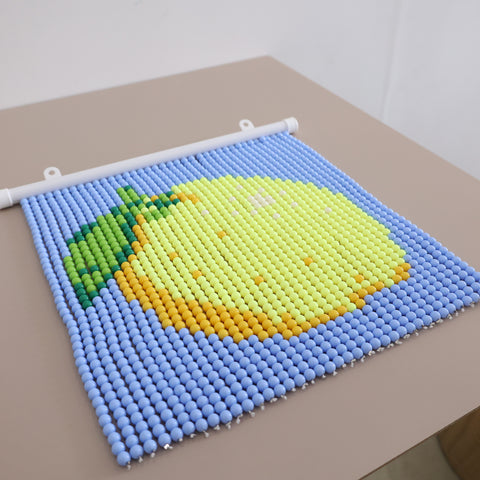 DIY Lemon Beaded Curtain Kit by Arteora