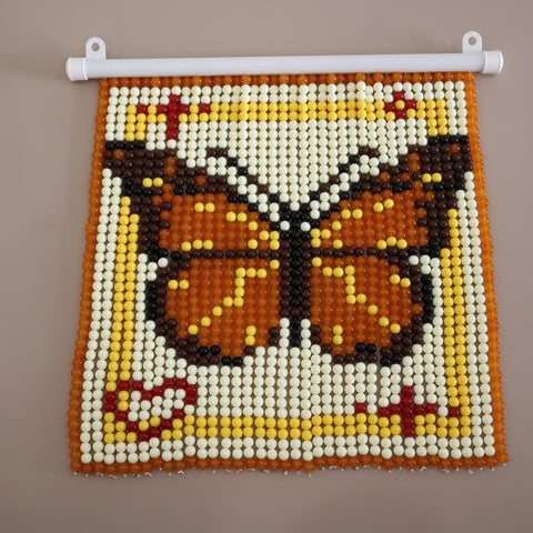 DIY Monarch butterfly Beaded Curtain Kit by Arteora
