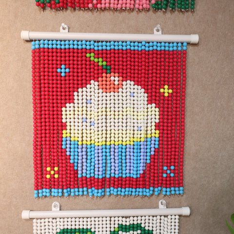 DIY Sweet Cake Beaded Curtain Kit by Arteora