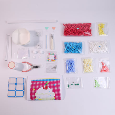 DIY Sweet Cake Beaded Curtain Kit by Arteora