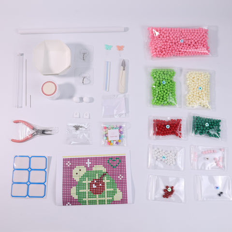 DIY Turtle Beaded Curtain Kit by Arteora