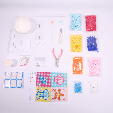 DIY Ocean Beaded Curtain Kit by Arteora