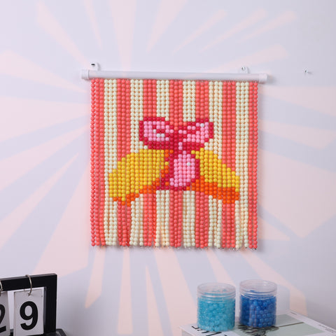DIY Croissant Beaded Curtain Kit by Arteora
