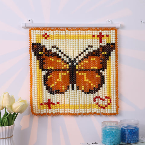 DIY Monarch butterfly Beaded Curtain Kit by Arteora