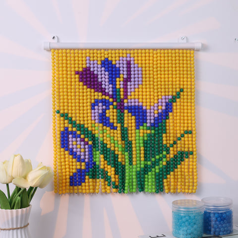 DIY Iris Beaded Curtain Kit by Arteora