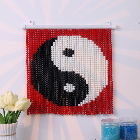 DIY Bagua array Beaded Curtain Kit by Arteora