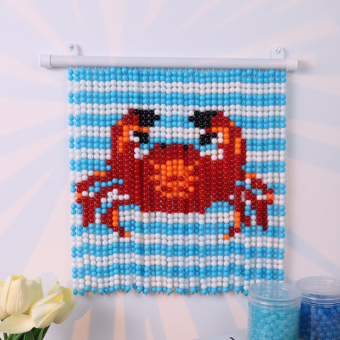 DIY Crab Beaded Curtain Kit by Arteora